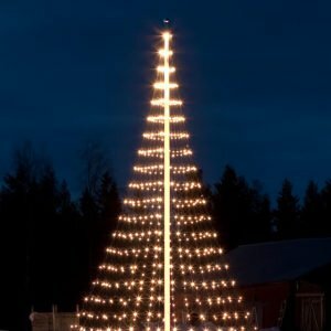 Vlaggenmast kerstverlichting - 600 led 3d