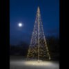 Vlaggenmast kerstverlichting - Fairybell 10 meter 2000 LED