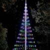 Vlaggenmast Kerstverlichting Multicolor 600 LED 3D RGB